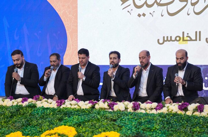 تقرير مصور/ تحت شعار"إشراقة السماء في أرض سامراء" فعاليات محفل بمناسبة ولادة الإمام الحجة(عج)