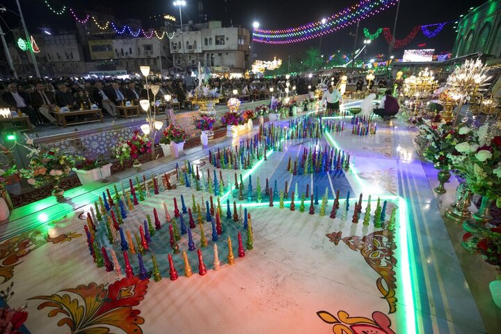 برگزاری جشنواره شمع در حرم‌های حسینی و عباسی(ع)؛ ۱۱۹۲ شمع روشن شد