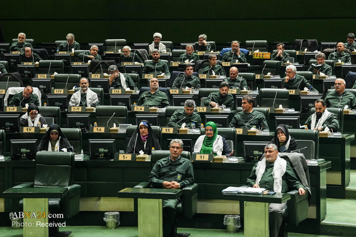 ဖေဖော်ဝါရီလ ၁ ရက်နေ့ က ကျင်းပသည့် အီရန် အစ္စလာမ့် လွှတ်တော် အစည်းအဝေး။ ။ Photos