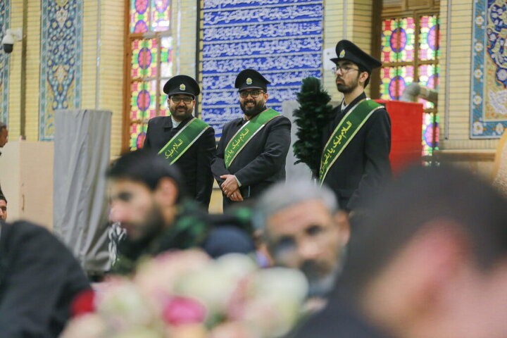 برپایی کرسی تلاوت قرآن توسط خادمان حرم بانوی کرامت در مسجد مقدس جمکران