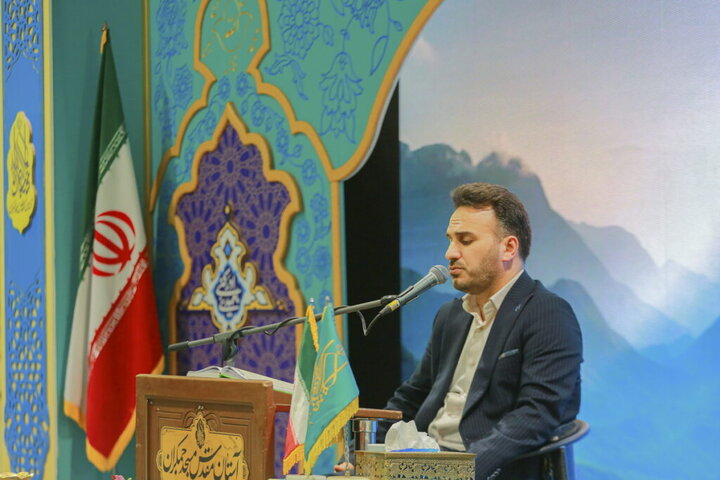برپایی کرسی تلاوت قرآن توسط خادمان حرم بانوی کرامت در مسجد مقدس جمکران