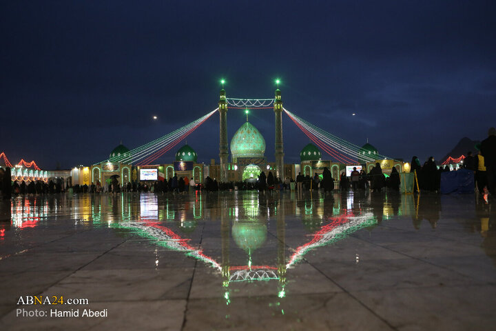 شب نیمه شعبان در مسجد مقدس جمکران