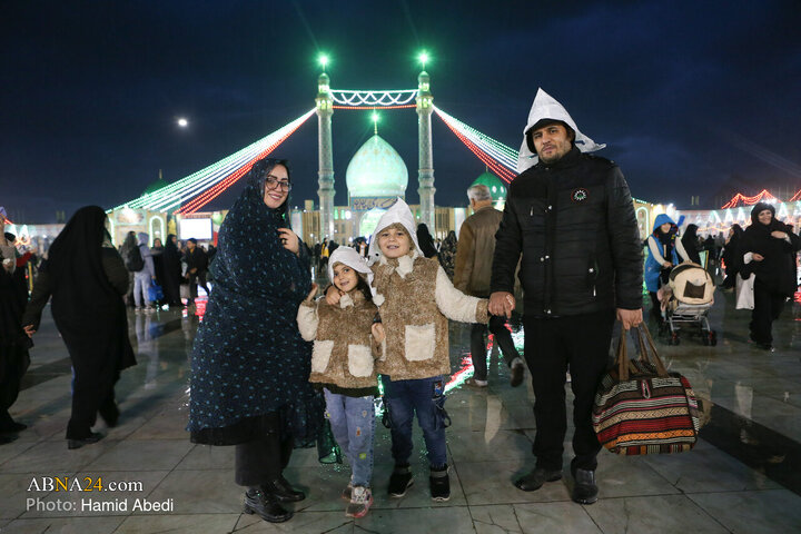 شب نیمه شعبان در مسجد مقدس جمکران