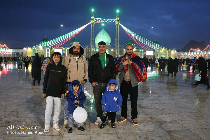 شب نیمه شعبان در مسجد مقدس جمکران