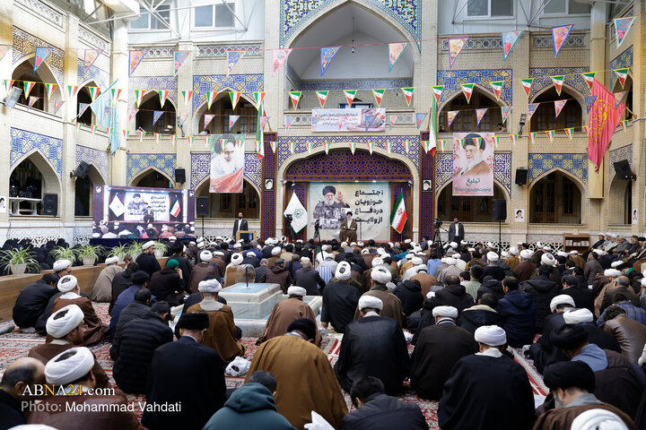 اجتماع حوزویان در دفاع از ولایت