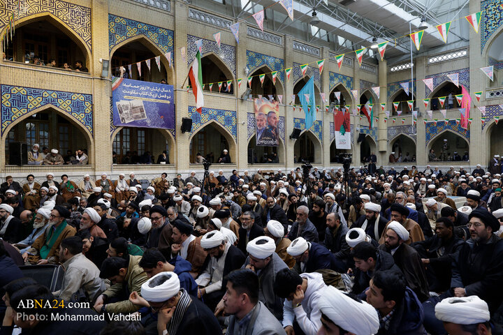 اجتماع حوزویان در دفاع از ولایت