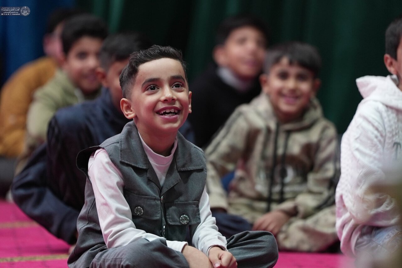 تصاویر | برگزاری جشن خجسته‌ اعیاد شعبانیه ویژۀ کودکان در حرم مطهر علوی(ع)