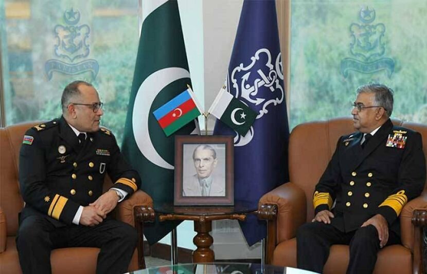 پاکستان اور آذربائیجان کے درمیان بحری دفاعی تعاون کو مزید مضبوط بنانے کا عزم