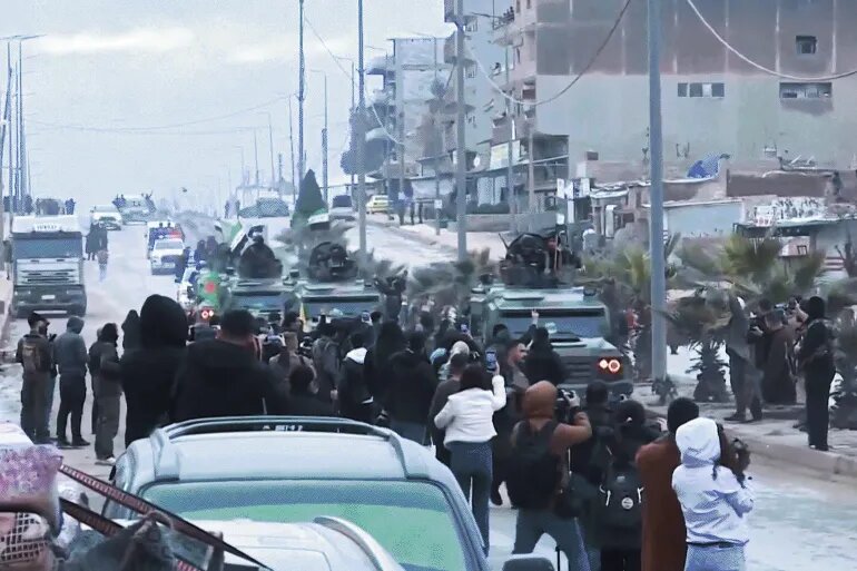 نیروهای امنیتی حکومت جولانی وارد شهر کردنشین قامشلی شدند