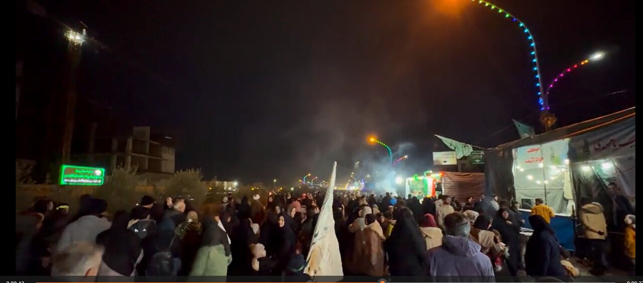 Vîdyo | Bîat bi Îmam Zemanê Mehdî(Xweda li zuhora wî lez bikê) di bin sîyeya Xatûna Kerametê de hz. Fatîme masomê(s.x)