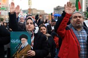 Galeri Foto: Aksi Akbar Para Pencinta Imam Zaman di Kota Teheran