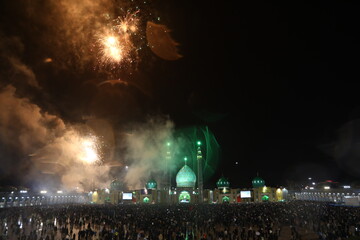 شب نیمه شعبان در مسجد مقدس جمکران _۲