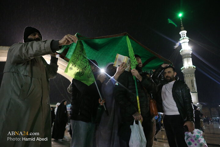 شب نیمه شعبان در مسجد مقدس جمکران _۲