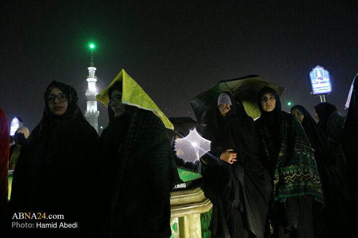 شب نیمه شعبان در مسجد مقدس جمکران _۲