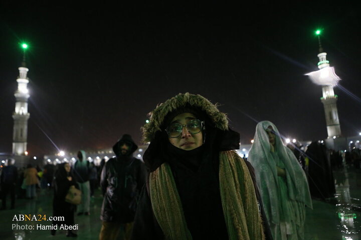 شب نیمه شعبان در مسجد مقدس جمکران _۲