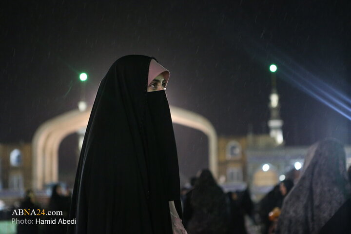 شب نیمه شعبان در مسجد مقدس جمکران _۲