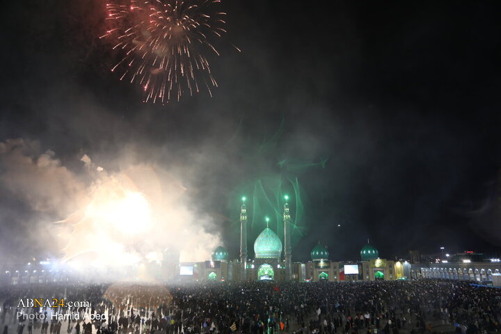 شب نیمه شعبان در مسجد مقدس جمکران _۲