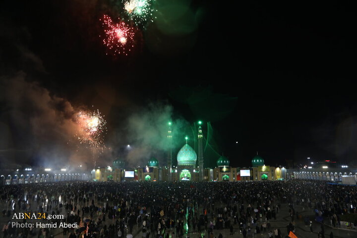 شب نیمه شعبان در مسجد مقدس جمکران _۲