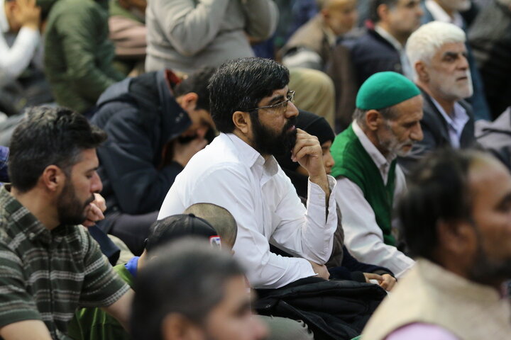 برپایی جشن شب میلاد امام زمان(عج) در حرم بانوی کرامت