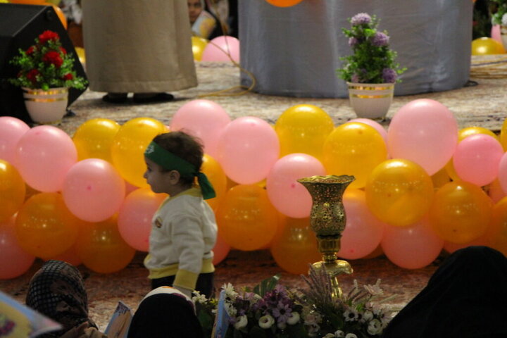 جشن میلاد امام زمان(عج) ویژه کودکان در حرم بانوی کرامت