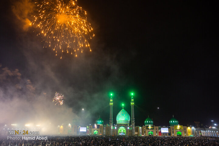شب نیمه شعبان در مسجد مقدس جمکران _۲
