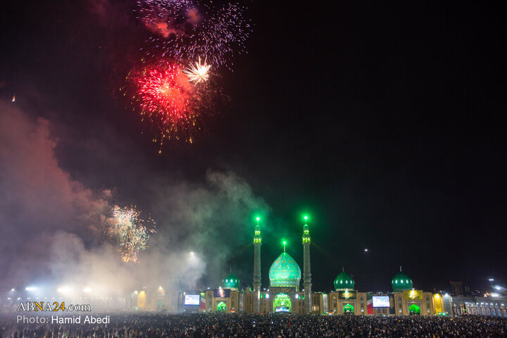 شب نیمه شعبان در مسجد مقدس جمکران _۲