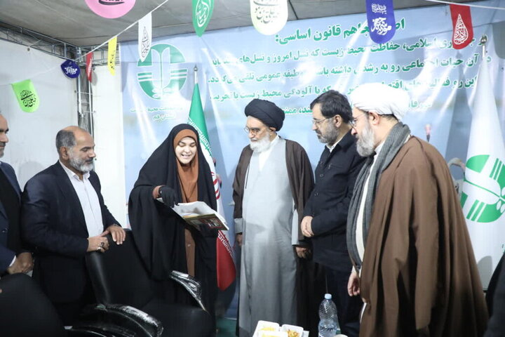 بازدید آیت‌الله سعیدی از موکب‌های طریق المهدی در شب نیمه شعبان