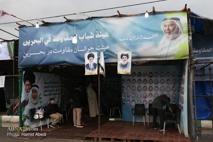 پیاده روی زائران در روز نیمه‌شعبان به سمت مسجد جمکران