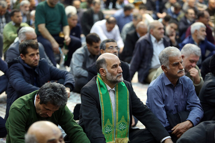 جشن شام میلاد حضرت مهدی (عج) در حرم بانوی کرامت برگزار شد