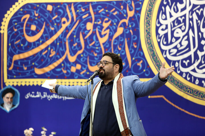 جشن شام میلاد حضرت مهدی (عج) در حرم بانوی کرامت برگزار شد