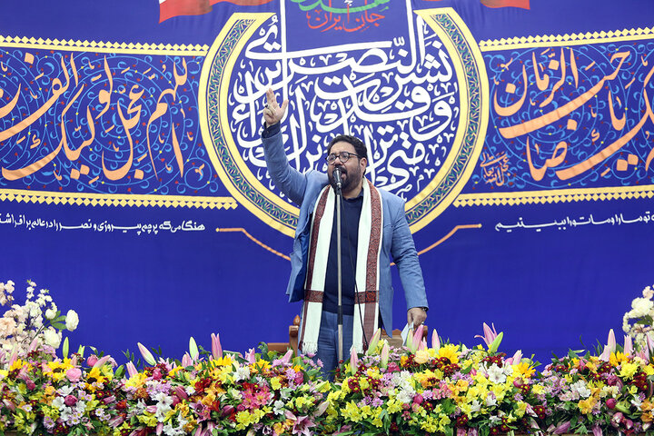 جشن شام میلاد حضرت مهدی (عج) در حرم بانوی کرامت برگزار شد