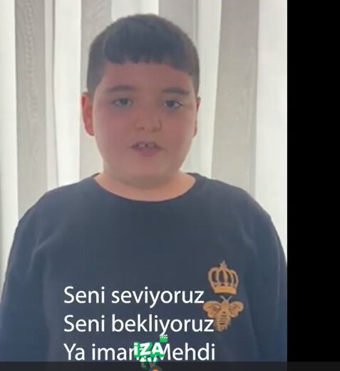 Rapora Vîdyo|Hinartina peyamen zarokan e Pîrozbahîye bimebesta Roja ji Dayîkbone Hz. Îmam Mehdî (Xweda li zuhora wî lez bikê)li bajare Sitanbolê