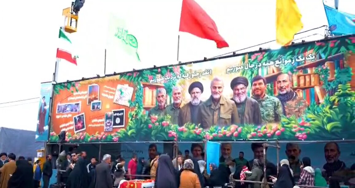 ویدیو | حال‌وهوای مواکب بین الملل نیمه‌شعبان در بلوار پیامبر اعظم(ص)