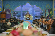 Photos: Qur’an Recitation Session Held by Servants of Hazrat Masoumeh Holy Shrine at Jamkaran Mosque