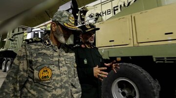 زيارة تفقدية لرئيس الاركان العامة وقائد قوات الجوفضائية لوحدات الصواريخ الاستراتيجية