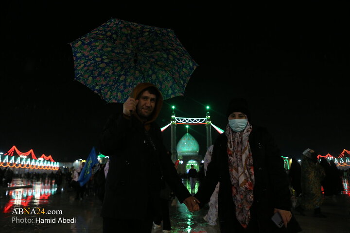 Photos (2): Mid‑Sha’ban Night at Jamkaran Mosque