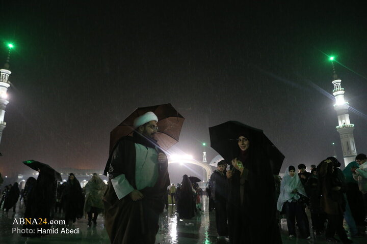 Photos (2): Mid‑Sha’ban Night at Jamkaran Mosque