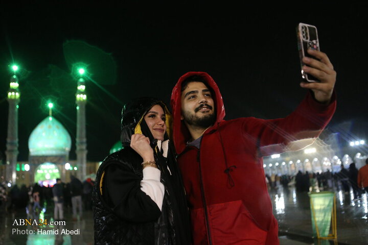 Photos (2): Mid‑Sha’ban Night at Jamkaran Mosque