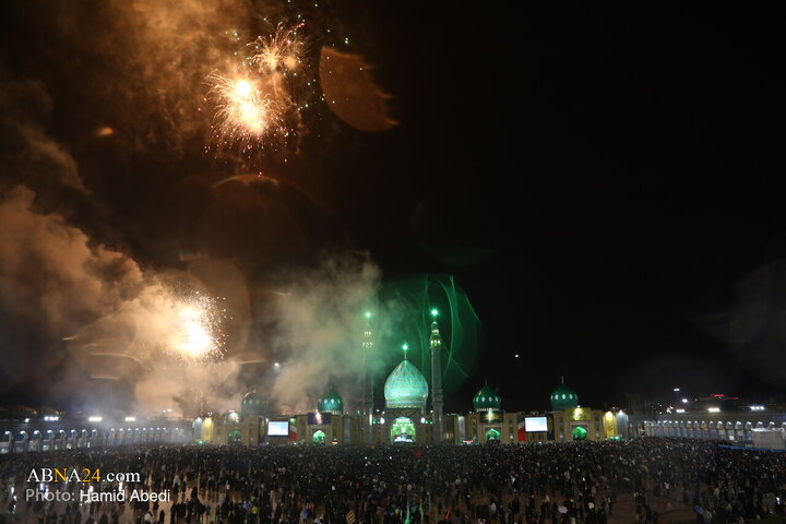 Photos (2): Mid‑Sha’ban Night at Jamkaran Mosque