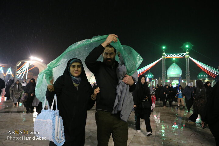 Photos (2): Mid‑Sha’ban Night at Jamkaran Mosque