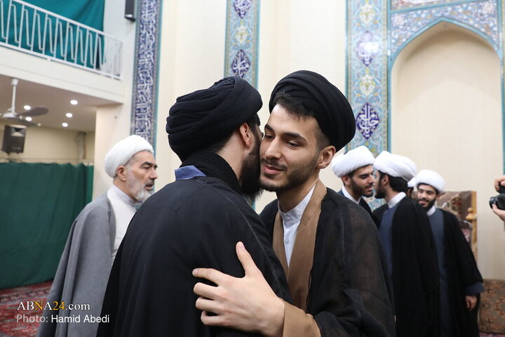 Photos: Turban‑Donning Ceremony for Seminary Students Held on Mid‑Sha’ban