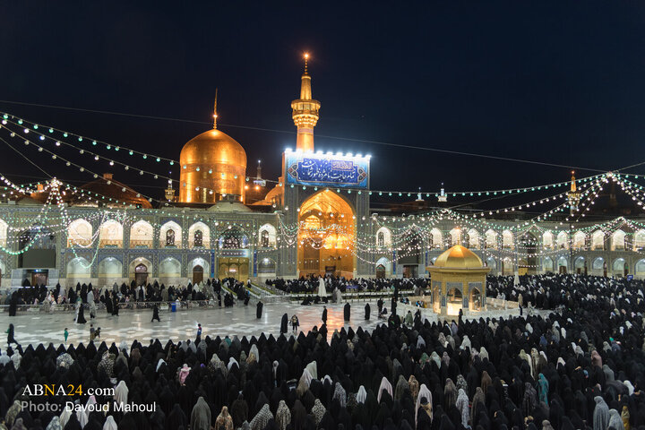 Photos: Imam Reza holy shrine on eve of Mid‑Sha’ban