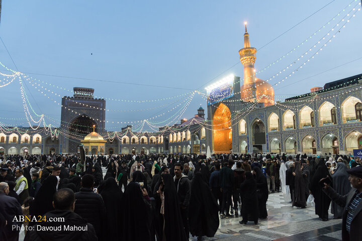 Photos: Imam Reza holy shrine on eve of Mid‑Sha’ban