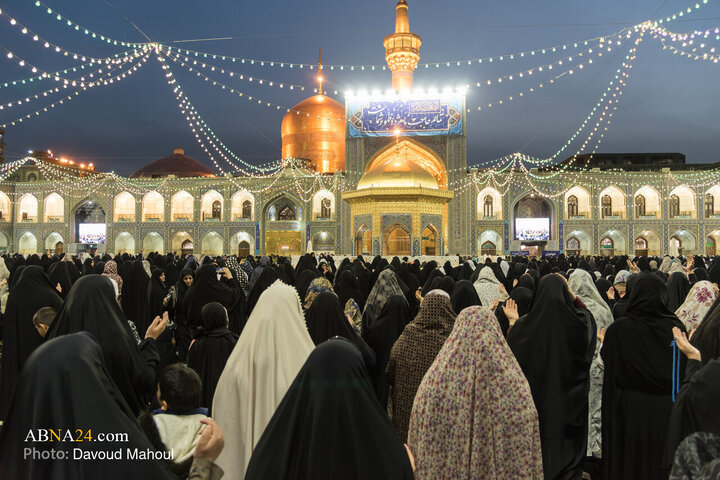 Photos: Imam Reza holy shrine on eve of Mid‑Sha’ban