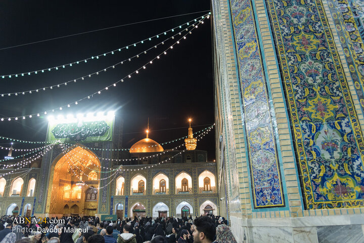 Photos: Imam Reza holy shrine on eve of Mid‑Sha’ban