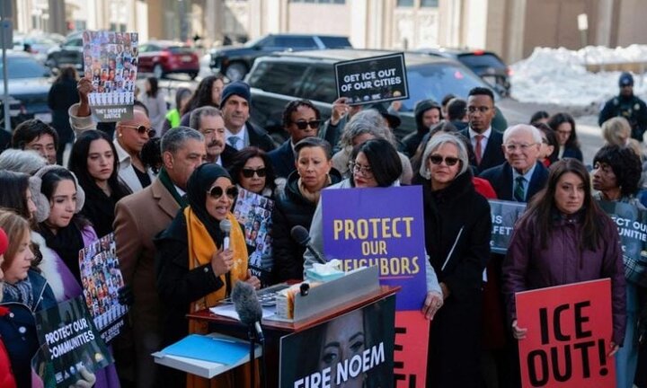 اعتراضات در مینه‌سوتا علیه سرکوب مهاجرت ادامه دارد