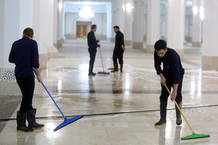 شبستان جدید حرم مطهر بانوی کرامت آماده خدمت‌رسانی به زائران شد