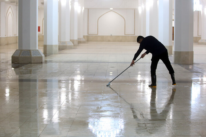 شبستان جدید حرم مطهر بانوی کرامت آماده خدمت‌رسانی به زائران شد
