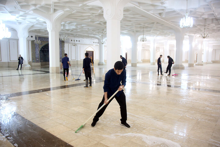 شبستان جدید حرم مطهر بانوی کرامت آماده خدمت‌رسانی به زائران شد