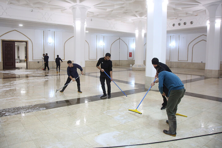 شبستان جدید حرم مطهر بانوی کرامت آماده خدمت‌رسانی به زائران شد